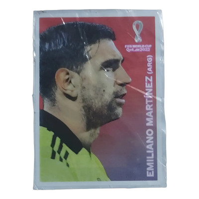 Estampa Emiliano Martinez Coca Cola Qatar 2022 | Meses sin interés