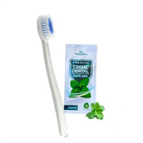 Kit 100 Escova Dental Com Creme 4g Hotel Motel Pousada Spa