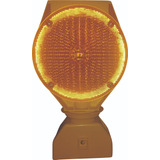 2 Lámparas Destello Solar Trafitambo Amarilla Profesional