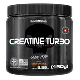 Creatine Turbo 150g Laranja Caveira Preta