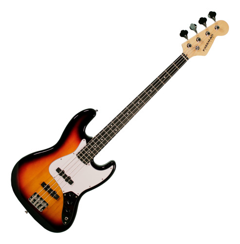 Bajo Eléctrico Jazz Bass Freeman E81 3 Tone Sunburst