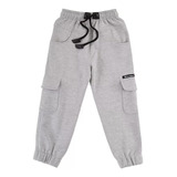 Pants De Niño Felfa Joggers Bolsas Cargo Tallas 2-12 Xr28