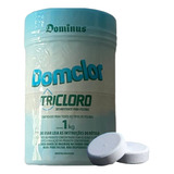 Tubete Domclor 1kg Pastilha Cloro Tricloro 90% Cloro Ativo