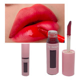Lip Tint Tinta Para Labios Tonalidad Rojo Natur By 3q Beauty