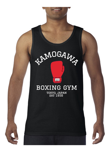 Playera Tanktop Kamogawa Gym Hajime No Ippo Box Sin Mangas