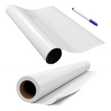 Vinilo Pizarra Blanca Autoadhesivo  Marcador - 1,26m X 2.50m