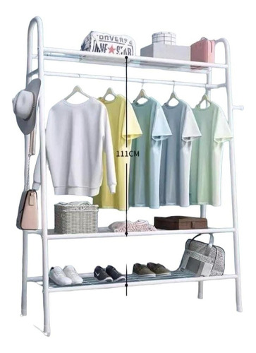 Perchero Metalico Closet Exhibicion Colgador