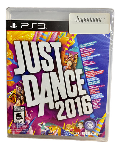 Just Dance 2016 Ps3 Fisico Sellado Nuevo