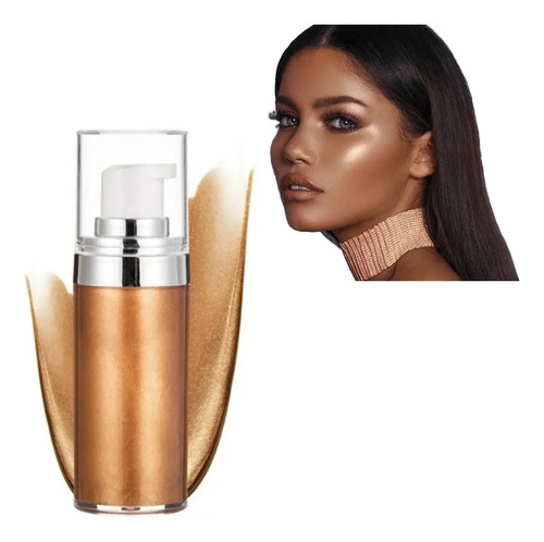 Iluminador Liquido Polvo De Hadas Maquillaje Cara Y Cuerpo