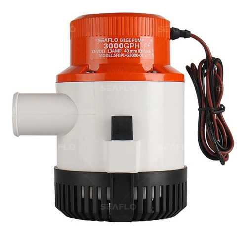 Bomba De Achique De 3500 Gph, 24 V, 8 A