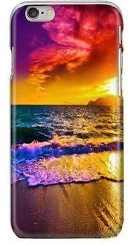 Funda Celular Olas Mar Playa Verano Paisaje Colores  *