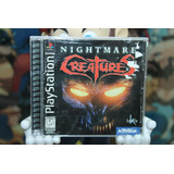Nightmare Creatures Playstation 1 Sony Ps1 Completo