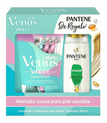 Gillette Máquinas Para Afeitar Desechables Venus Sensitive