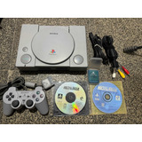 Playstation Ps1 Con Memory Card Y Metal Gear Solid 1