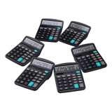 Calculadora De Escritorio Lichamp Botones Grandes Negro X5