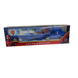 Camion A Friccion Spiderman 32cm 54376 Color Azul