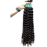 Cabelo Humano P/ Mega Hair Cacheado 65cm - 300g