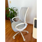 Silla De Oficina Alma White Edition Homeoffice