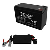 Mighty Max Batería 12v 7ah Compatible Para Apc Rbc22, Rbc32,