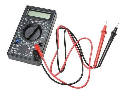 Multimetro Tester Digital C/ Cables Buffer Siway