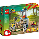 Lego Jurassic Park 76957 Fuga Do Velociraptor 4+ Anos