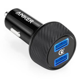 Cargador Anker Powerdrive Speed 2 A2228 Usb De Auto