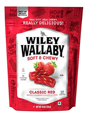 Wiley Wallaby Regaliz Gourmet Estilo Australiano