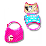 Cartera Barbie Con Maquillaje / Make Up Barbie  Caja Grande 