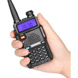 Radio Ht Uv-5r Dual Band(uhf+vhf) Baofeng + Fone P/ Entrega