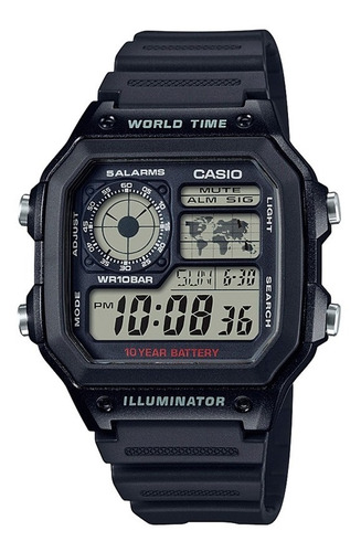 Reloj Casio Clasico Ae-1200wh-1a Venta Oficial 24 Meses Gtia