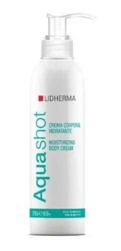 Crema Corporal Hidratante Aquashot - Lidherma X280g