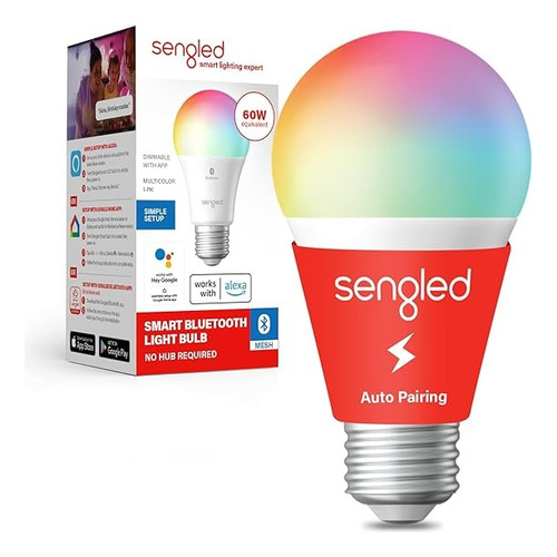 Bombilla Rgb Inteligente Led Sengled Bluetooth Alexa