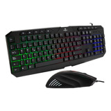 Kit Gamer Monster Iniciación Rgb Teclado + Mouse K4124