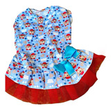 Roupa Para Cachorro Porte Pequeno Vestido Pet Estampa