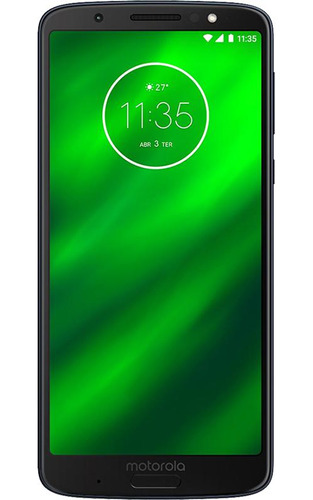 Celular Moto G6 Plus 64gb Indigo Mt Bom Usado Trocafone