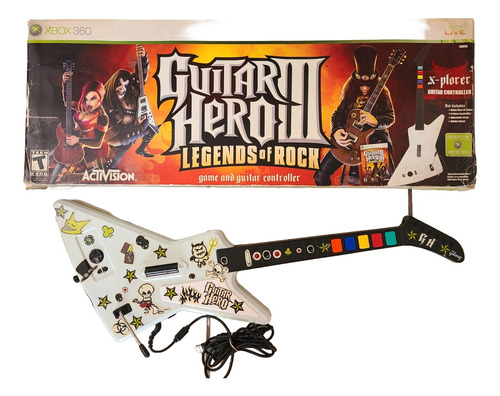 Guitarra Guitar Hero Iii Para Xbox 360