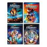 Legends Tomorrow Dc Comics Paquete Temporada 1 2 3 4 Dvd