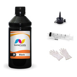 Tinta Para Epson Ecotank L375 T664120 Black 500ml