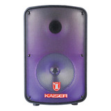 Bafle Recargable Kaiser Profesional 8puLG Micrófono Ksw-1108