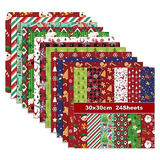 Pack De Papel De Scrapbook De Navidad De Doble Cara, Pa...