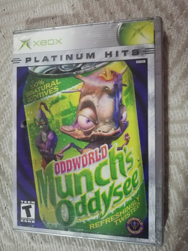 Video Juego Munchs Oddysee Orig Para Xbox Clásico (de Uso) 