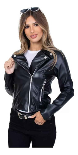 Campera Mujer Bengalina Engomada