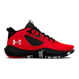 Tenis Basketball Adult Under Armour Lockdown 6 Rojo Hombre