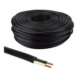 Cable Uso Rudo 2x12 Iusa 20m Color De La Cubierta Negro