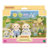 Conjunto Jardinagem Irmãos Coelho Floral Sylvanian Families