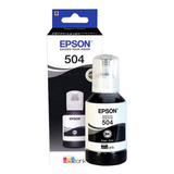 Tinta Epson T504 Original 504 127ml Negra L4150 L4160 L6161