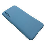 Capa Celular Para Samsung A50  6.4 Silicone Avel + Pel Vidro