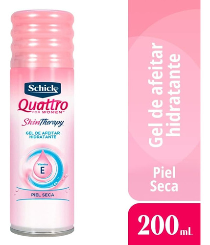 Quattro Gel De Afeitar Hidratante Para Dama By Schick 200ml