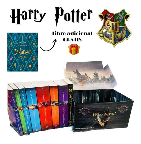 Saga De Harry Potter + Poster De Regalo + Ickabog Adicional
