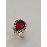 Anillo Sultana Hurrem/kosem Plata 925 Ajustable